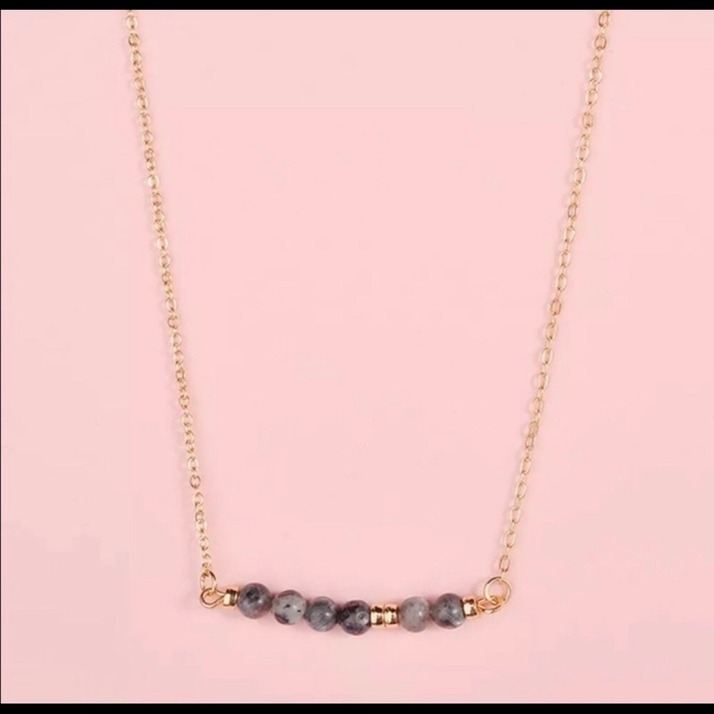 🎉 Beaded Purple Statement Choker